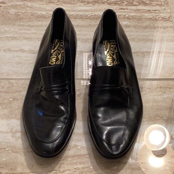 Men’s shoes size 9 1/2 B.  Salvatore FERRAGAMO Florence Made In Italy. - Picture 13 of 16